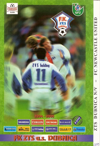 ZTS Dubnica v Newcastle United FC